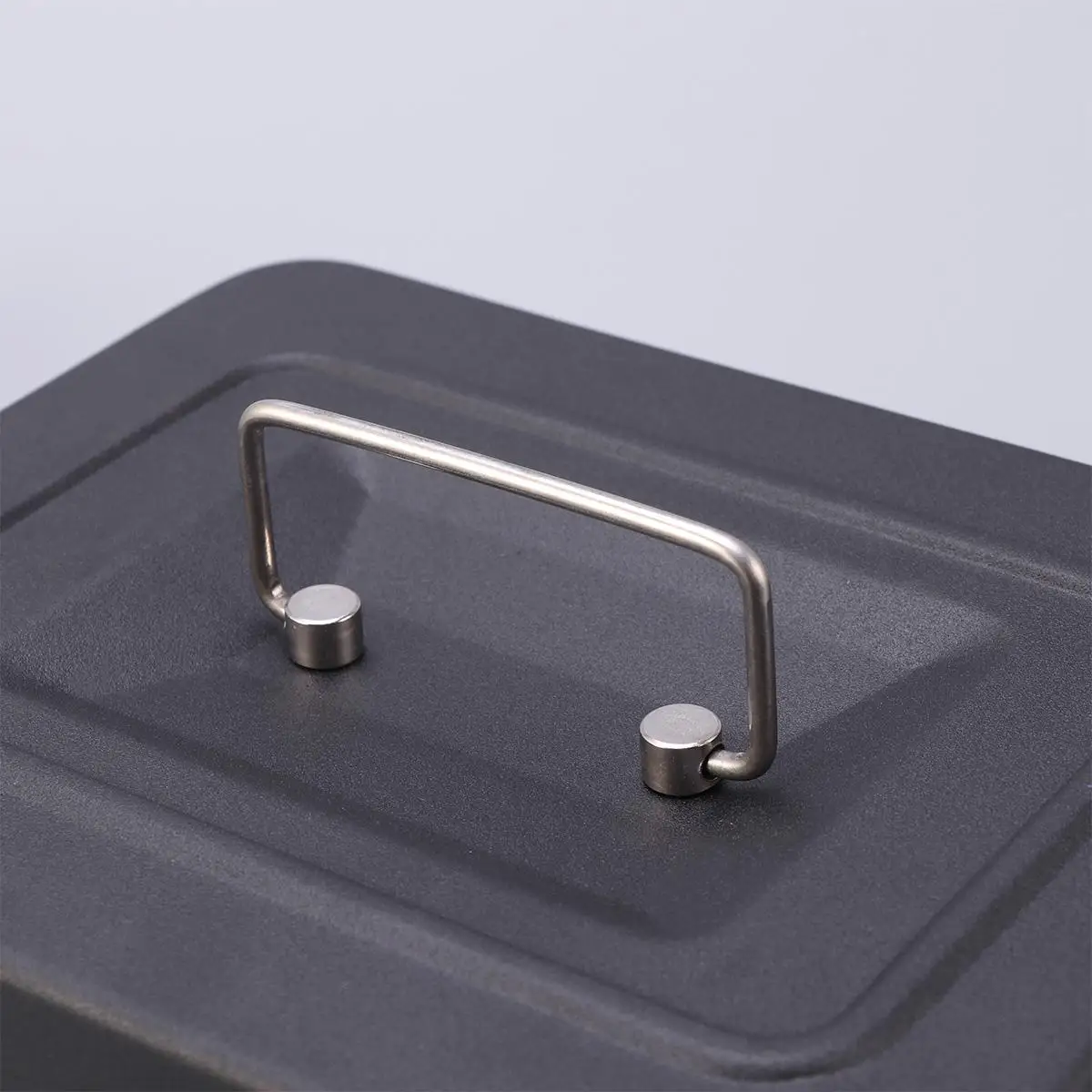 Verdickte Metall Spardose Lagerung Container Locking Organizer Geld Boxen Halter Tragbare