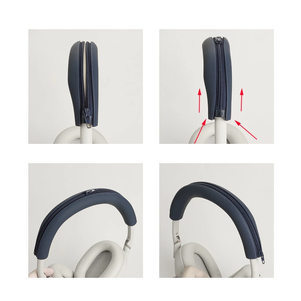 

for Sony wh-1000xm6 Earphone Cap Beam Frame Earphone Shell Soft Earphone Shell Protective Sleeve Dust-Resistant Shell Accessory