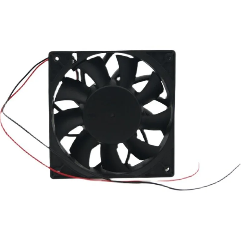 Wholesale fan: 12038H24B 12038 12cm DC24V 0.85A two-wire violent cooling fan with large air volume