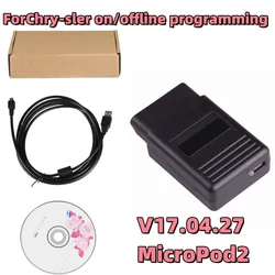 MicroPod2 With software V17.04.27 odb2 MicroPod2 For Chryler J-ep Dod-g Fi-t car program Micro-Pod ii Support Online Programming