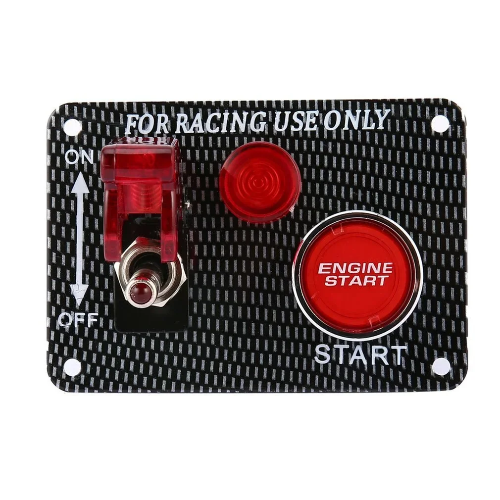 

High quality Car 12V Switch Ignition Engine Panel Switching Start Push Racing Button 2 Toggle hot
