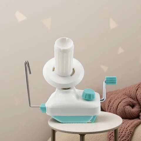 Enrouleur manuel de boules de laine pour enrouler le fil d'écheve et le fil de ficelle et la fibre, enrouleur de fil de laine rapide manuel, accessoires de tricot