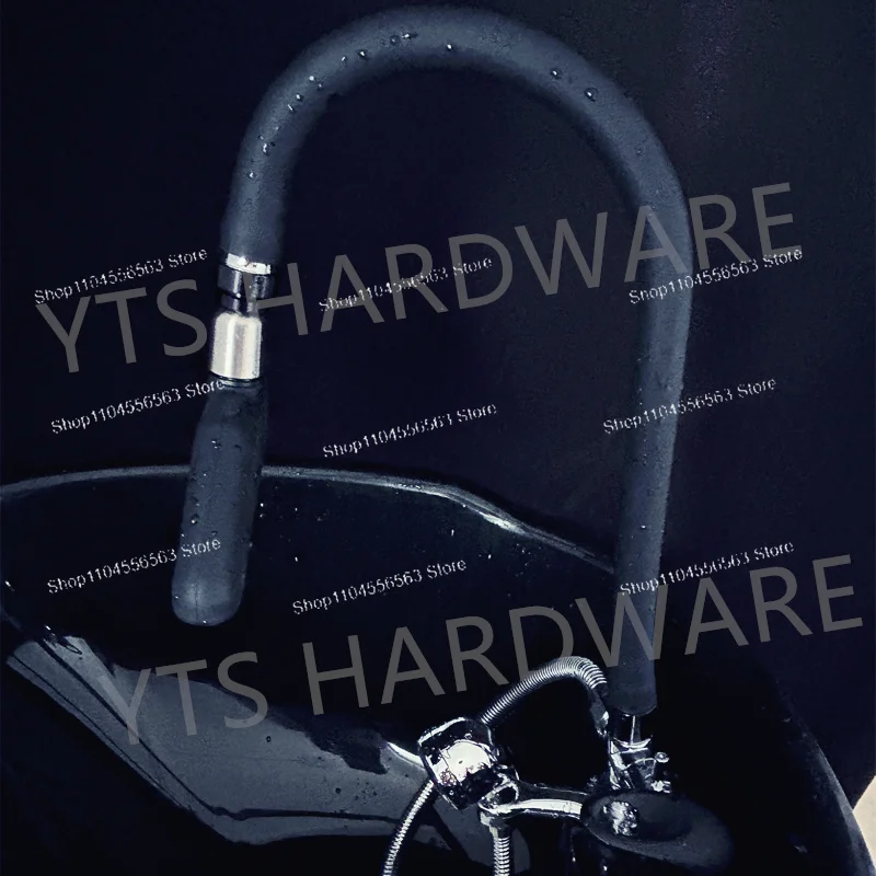 Shampoo Bed with Pillow and Water Recycling Bending Shower Head Spa Chair for Salon Hair Washing