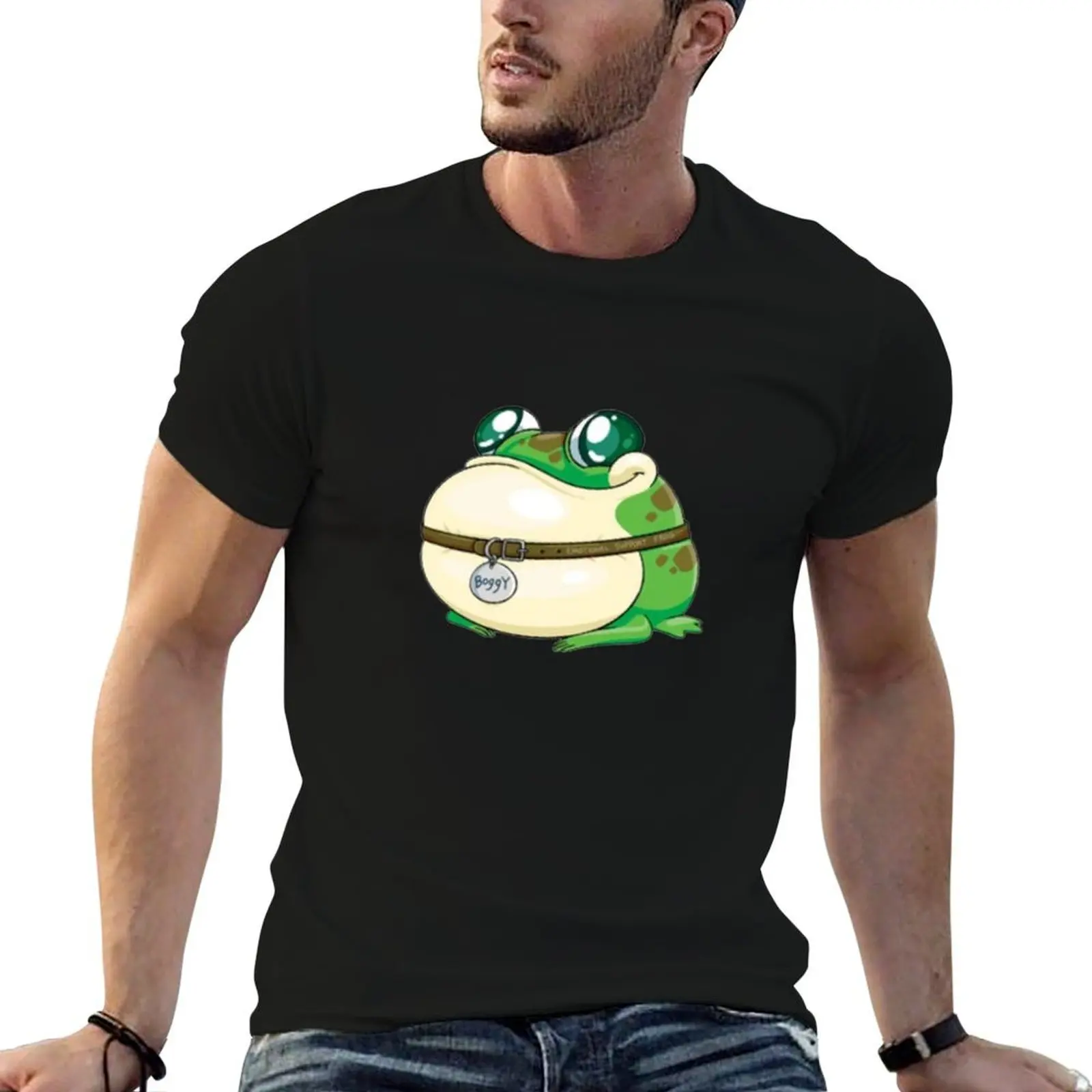 

Boggy the froggy funny T-Shirt funny t shirts dark humor man t shirts high quality luxury brand t shirt man plain T-Shirt