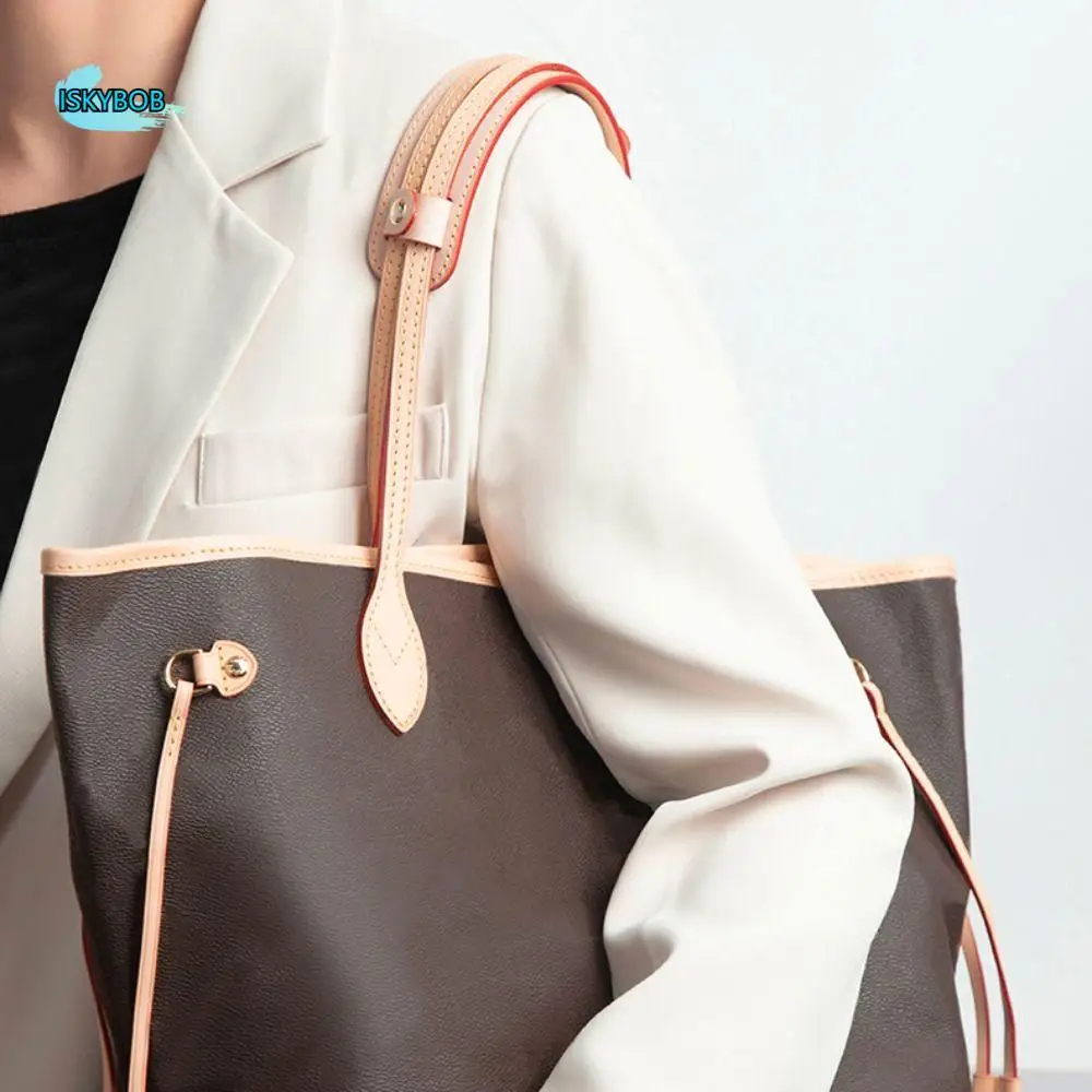 

Resuable PU Leather Bag Strap Decompression Pads Wide Snap Bag Handle Fixing Clip All-match Anti-slip Outdoor