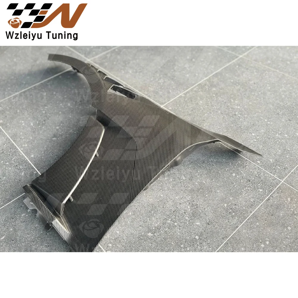 AN Style Dry Carbon Fiber Front Fenders Fit For BMW G87 M2 2023 High Quality Fitment