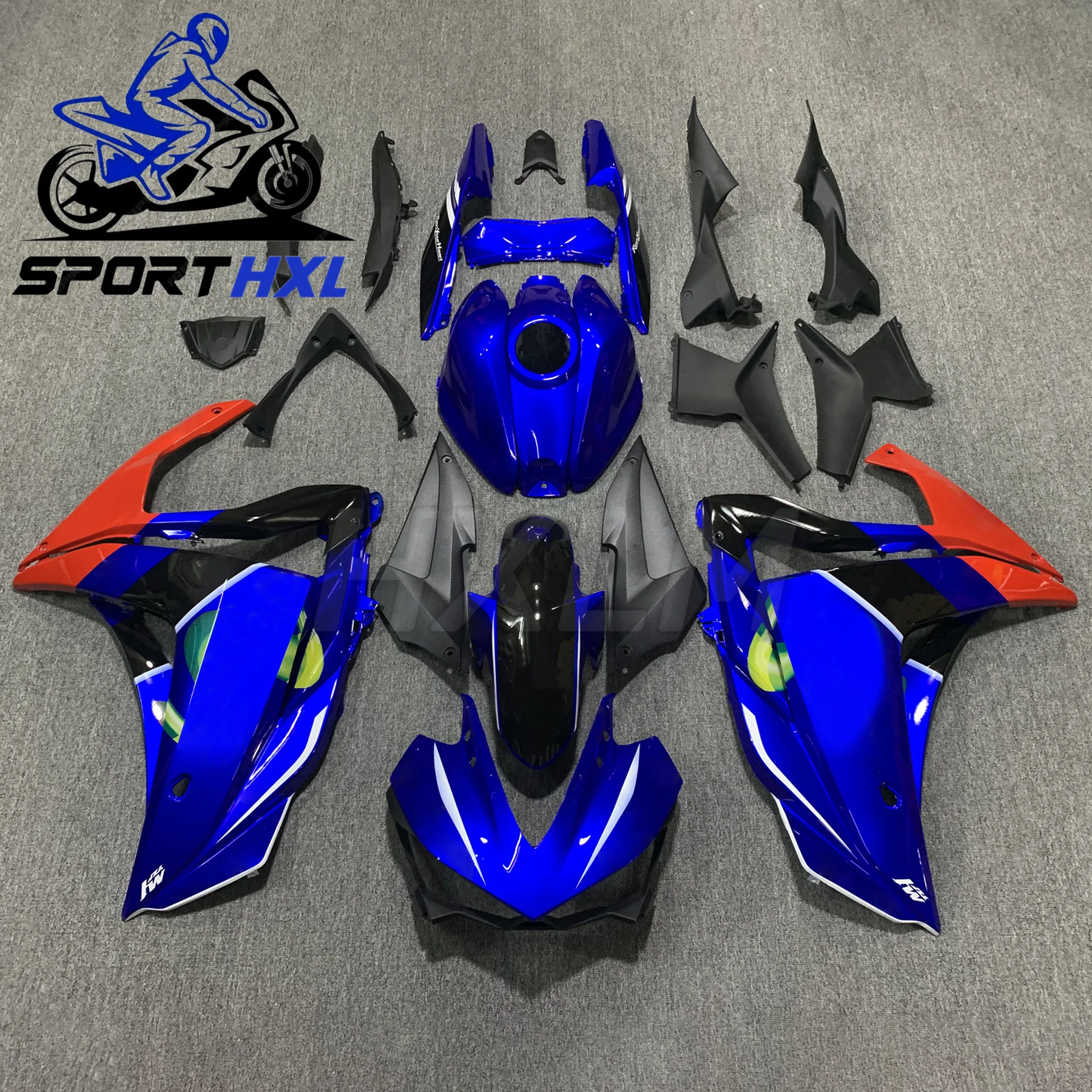 

Fit for Yamaha YZF-R25 YZF-R3 2014-2018 Motorcycle Sturdy ABS Injection Fairing kit Bodywork fairing Full fairing kit