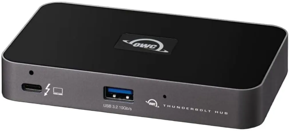 

Док-станция Thunderbolt 4, серый/черный, USB-концентратор для Mac и Windows
