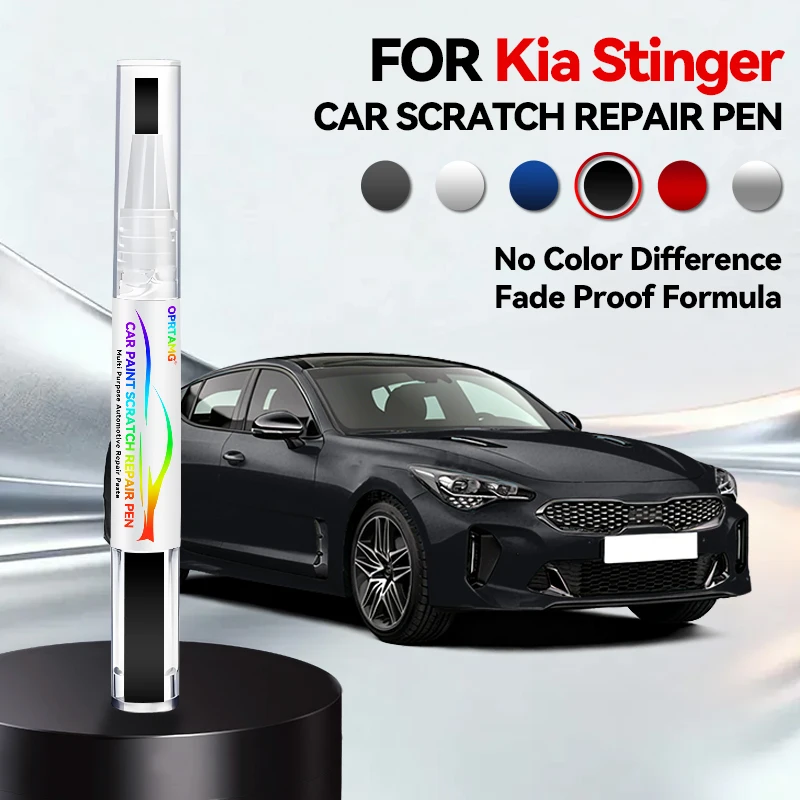 

Ручка-корректор для ремонта лакокрасочного покрытия автомобиля Kia Stinger 2017-2023: аксессуары для устранения царапин, цвета: черный, серебристый, C4S, белый, SWP, оранжевый, красный.