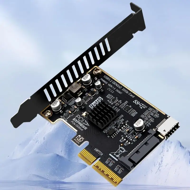 

Карта расширения Fast USB C PCIe с функцией автоматического распознавания для передачи видео игровых настроек F19C