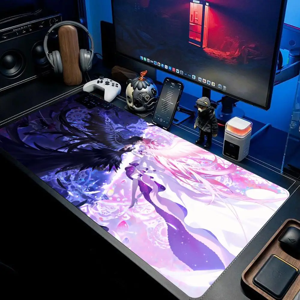 

Cute Anime Girl Mouse Pad Mousepad Kawaii Mouse Mat Computer Large Play Rubber Girls Desk Mat XAXC