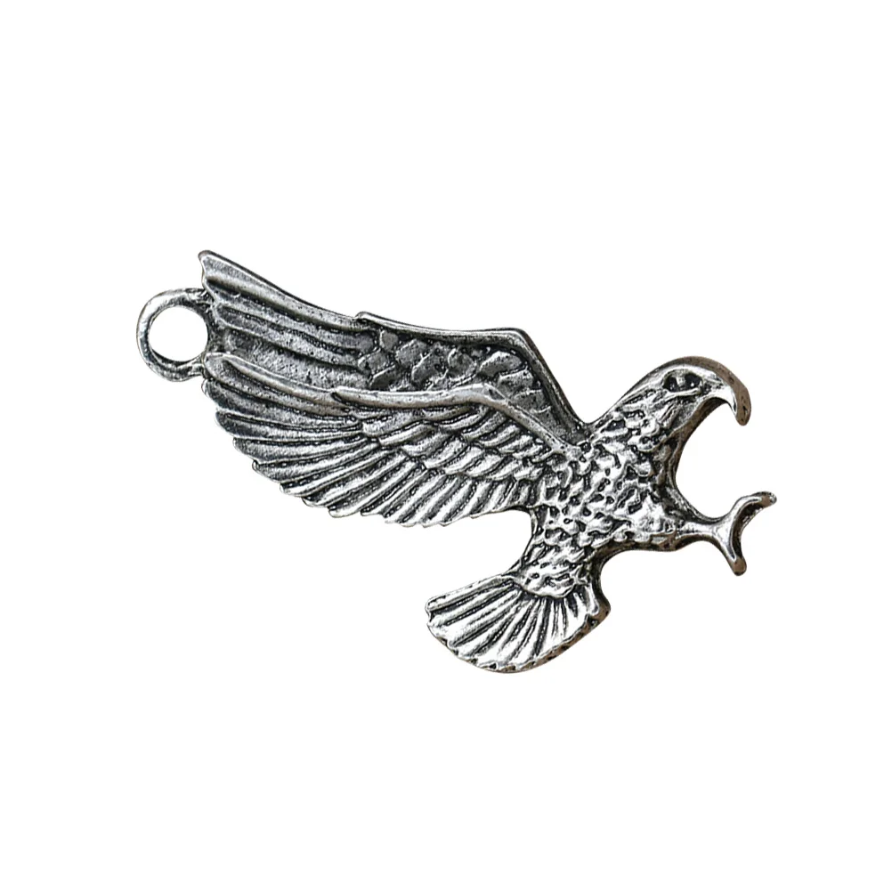 

10pcs Alloy Eagle Pendant Charms Diy Jewelry Making Accessories For Necklace Bracelet Keychain Dangle Scrapbooking Costume Decor
