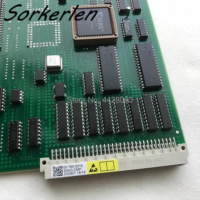 00.785.0215، HD SM74 CD74 آلة الطباعة لوحة دوائر كهربائية SAK، 00.785.0746، وحدة مسطحة SAK2، 91.144.5072/02، جودة عالية