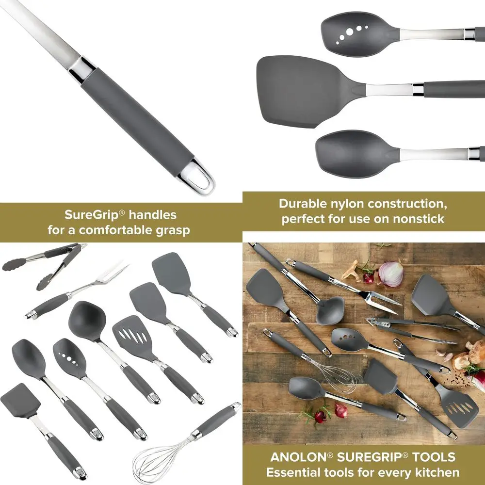 مجموعة نايلون جرافيت مكونة من 10 أدوات للاستخدام متعدد الاستخدامات #1