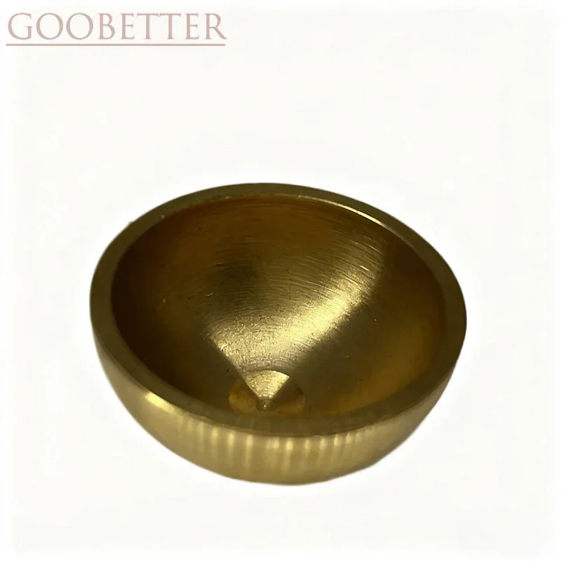 Polished Hollow Brass Half Spheres 6-30mm Multiple Sizes 0.5mm Thickness for DIY Jewelry Making Findings