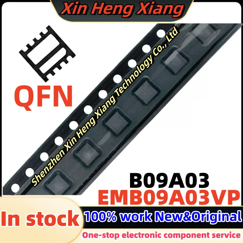 

(10pcs)B09A03 EMB09A03VP EMB09A03 QFN-8