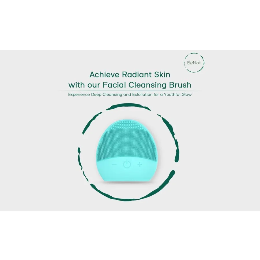 Cepillo de limpieza facial recargable