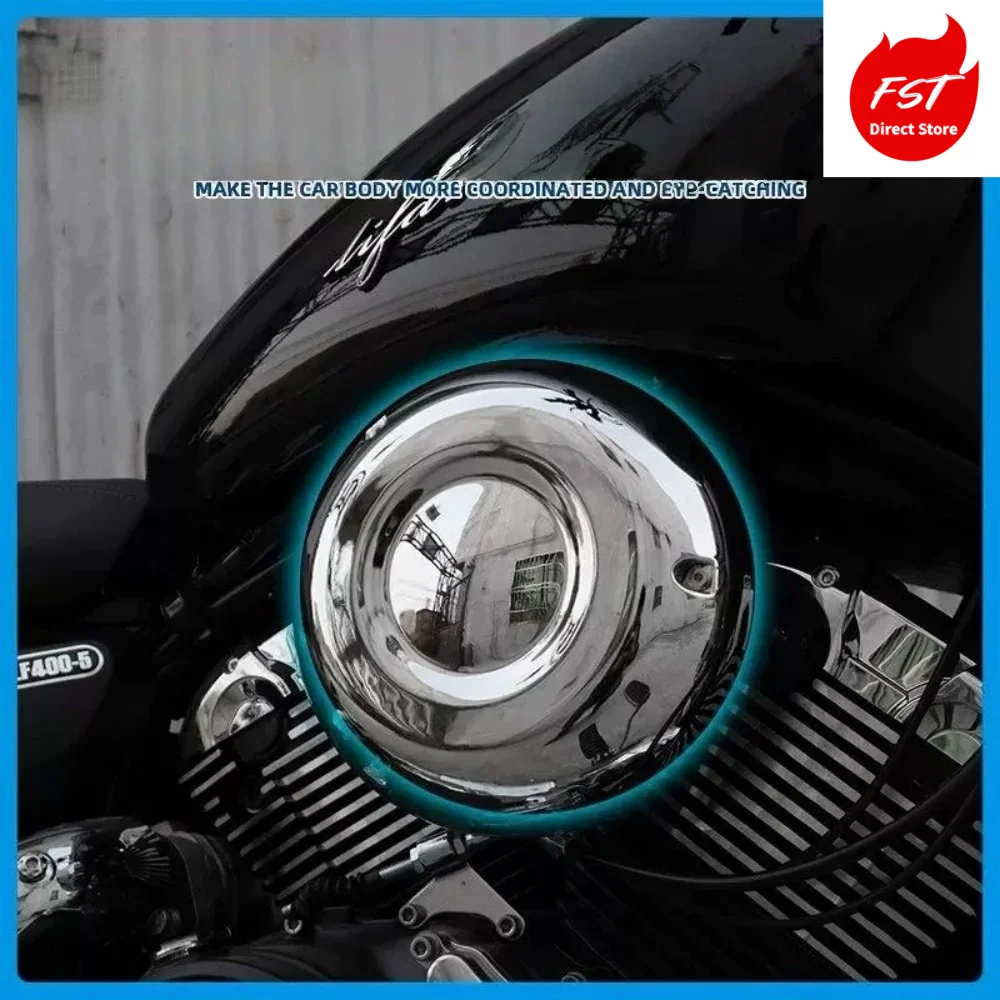 For Jonway V400 air filter cover Lifan V400 Harley Fatboy air filter decorative cover filter modification accessories view 3