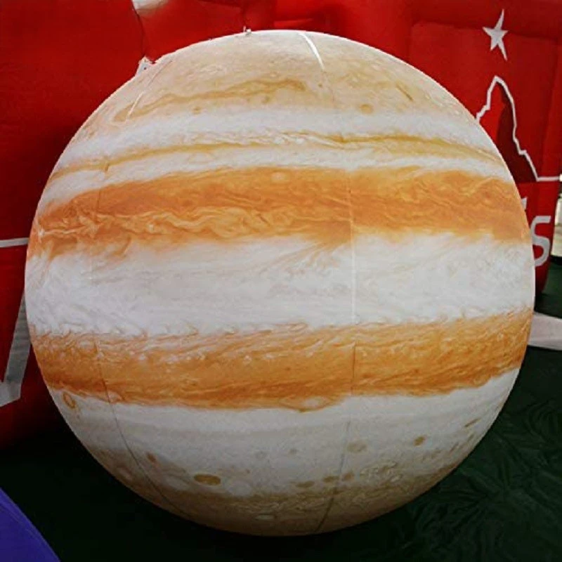 

Inflatable Planets Inflatable 0.25mm Pvc Large Jupiter Planet Balloons For Children Early Learning Educational Institution