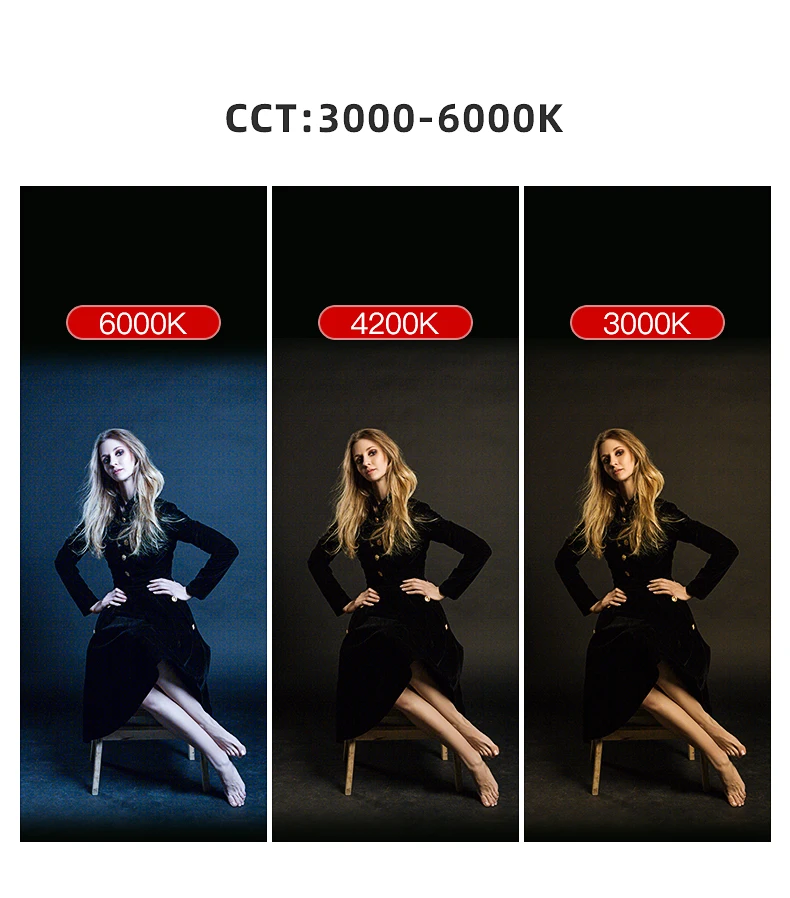 LUXCEO RGB LED Video Fill Light Colorful Handheld Professional Photo LED Flash Light Speedlight Photographic Lighting