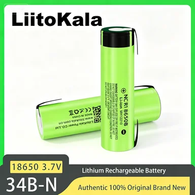 New Original NCR18650B 3.7 V 3400mAh 18650 Lithium Rechargeable Battery Welding Nickel Sheet Batteries