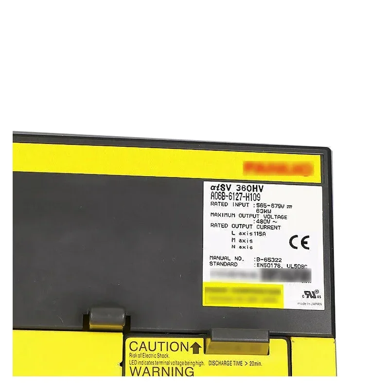 Gloednieuwe Verzegelde 100% Originele A06B-6127-H109 Servo Drive Module 2-As Versterker Sv 80/80