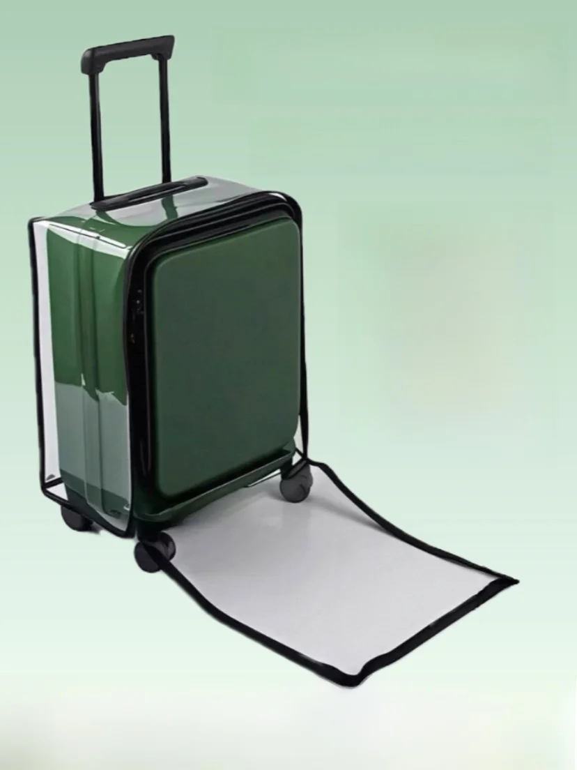 

Пылезащитный защитный чехол для большой дорожный чемодан, чехол для сумки, нет необходимости разборки, дизайн с передним отверстием, размер 24 мес.