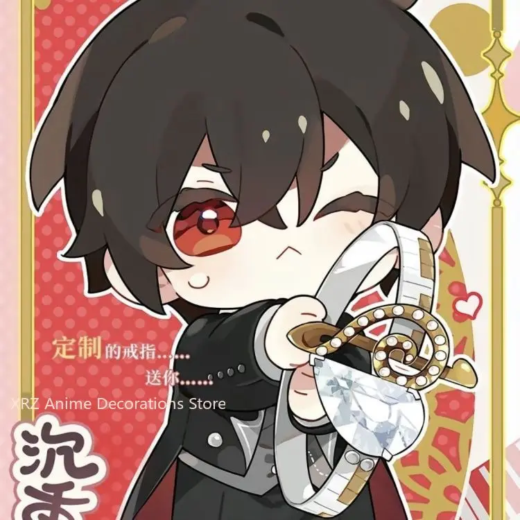 For All Time Alkaid Ayn Emerald Rorschach Series Cosplay Ring  Open Adjustable Finger Ring for Women Men Anime Accessories