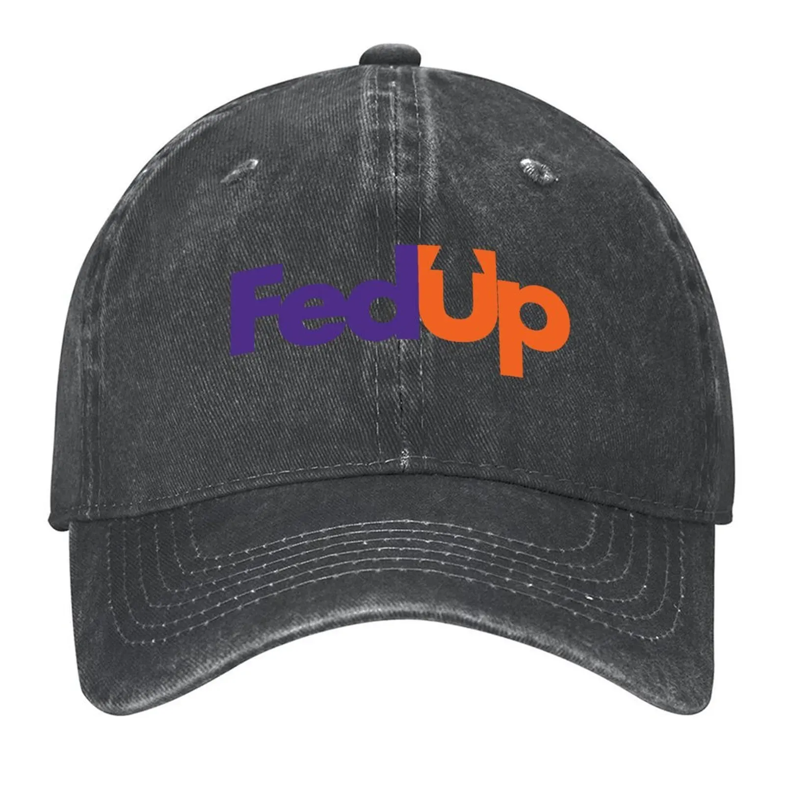 

FedEx but says FedUp Baseball Cap Gentleman Hat Hat Man For The Sun summer hat New Men Luxury Brand Women's