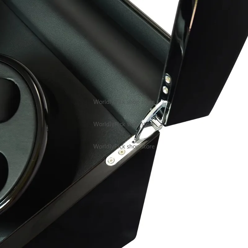 Автоматическая глянцевая краска для фортепиано, МДФ, деревянная коробка для намотки часов для мужчин, 4 слота, прямая продажа с фабрики, GC03-Q31BB, черный