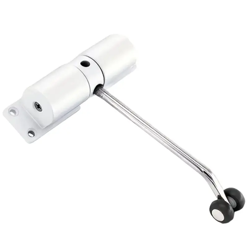 B50C Safety Spring Metal Adjustable Heavy Duty Automatic Door Closer Convert Hinged Door Interior Self-Closing Silence Conversio