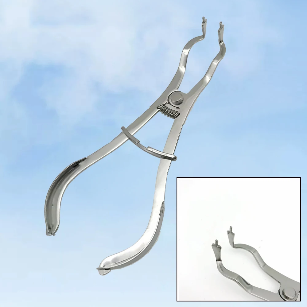 

Dental Clamping Separating Ring Pliers Elastic Rings Placement & Removal Plier For Orthodontic Dentistry Surgical Instrument