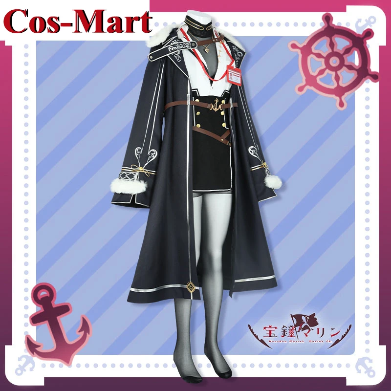 

Cos-Mart Anime VTuber Hololive Houshou Marine Cosplay Costume Elegant Sweet Uniform Dress Activity Party Role Play Clothing New
