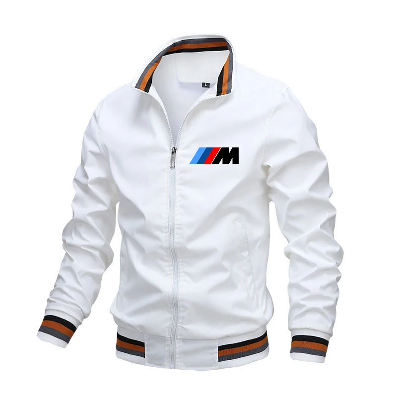 2024 Autumn Winter Men Clothing BMW Jacket Windbreaker Biker Sport Racing Cycling Jacket Streetwear F1 Racing BMW M Power Jacket