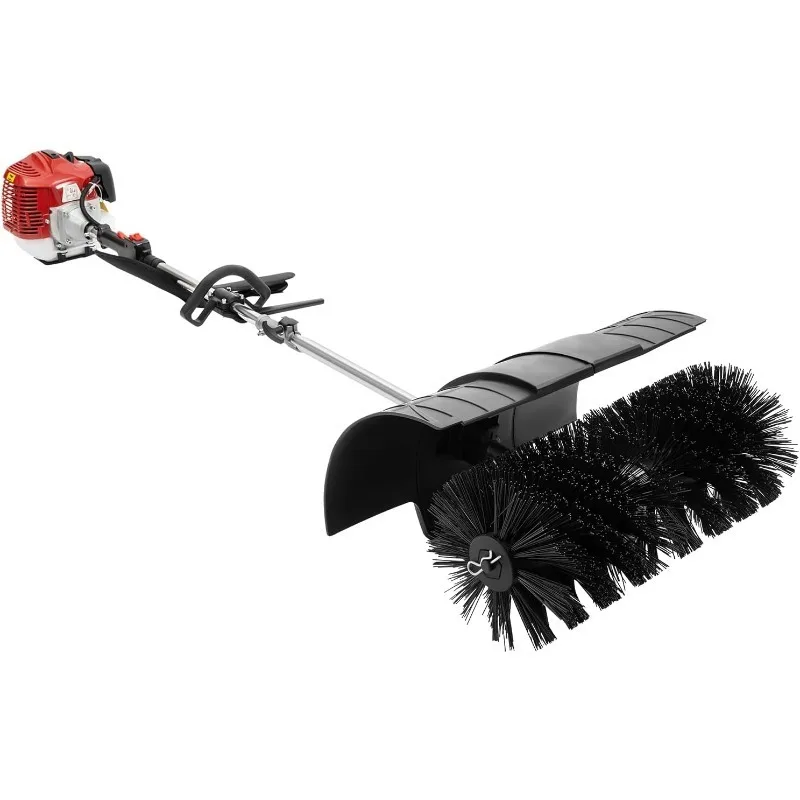 

Portable Held Gas Power Broom 52cc 2 Stroke Engine Power Snow Sweeping Broom Cleaner Tools for Cleaning Driveway Turf