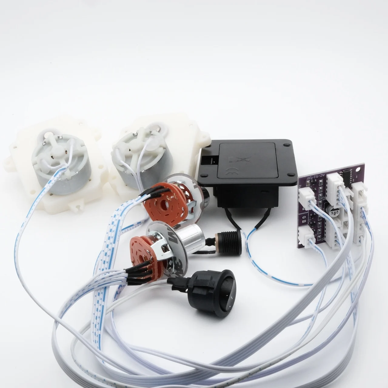 Watch Winder Motor Automatic Mechanical Chain Box Accessories Control Panel DIY Maintenance (DOUBLE)