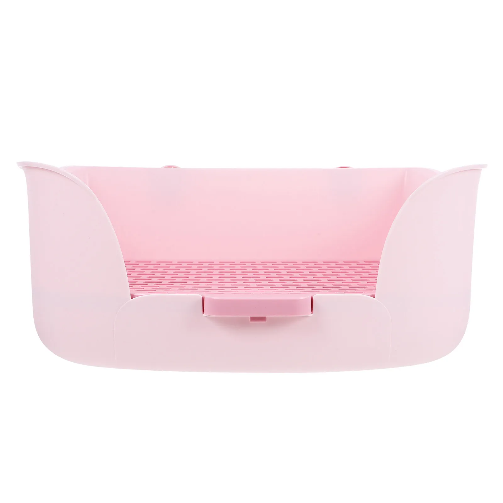 Large Rabbit Litter Box for Rabbits Guinea Pigs Hamsters Ferrets Rats Small Animal Litter Tray Portable Compact Pet Training