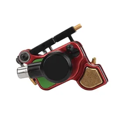 Portable Rotary Tattoo Machine  Aluminium Alloy Liner Shader Integrated Machine for Body Art Tool Tattoo Pen Gun RCA Connector