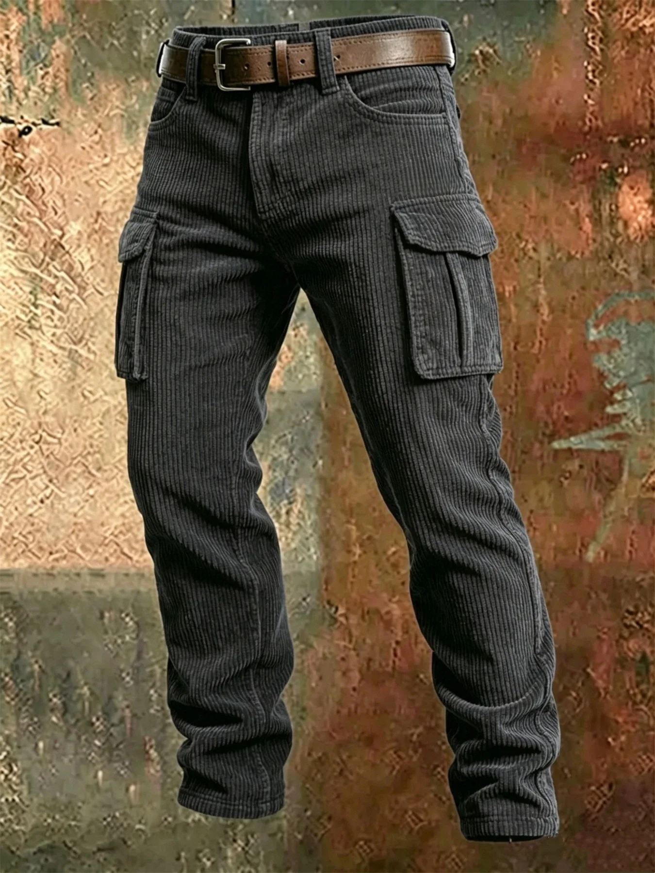 Celana Cargo Lurus Stylish Mus - Men'S Fashion Pants 2025 ulasan dan harga