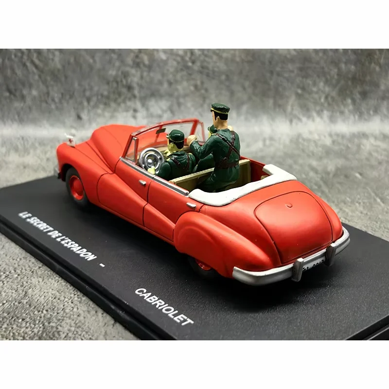 Editions 1/43 Scale Convertible With Doll Alloy Car Model Static Display Adult Collection Color Box Original Package