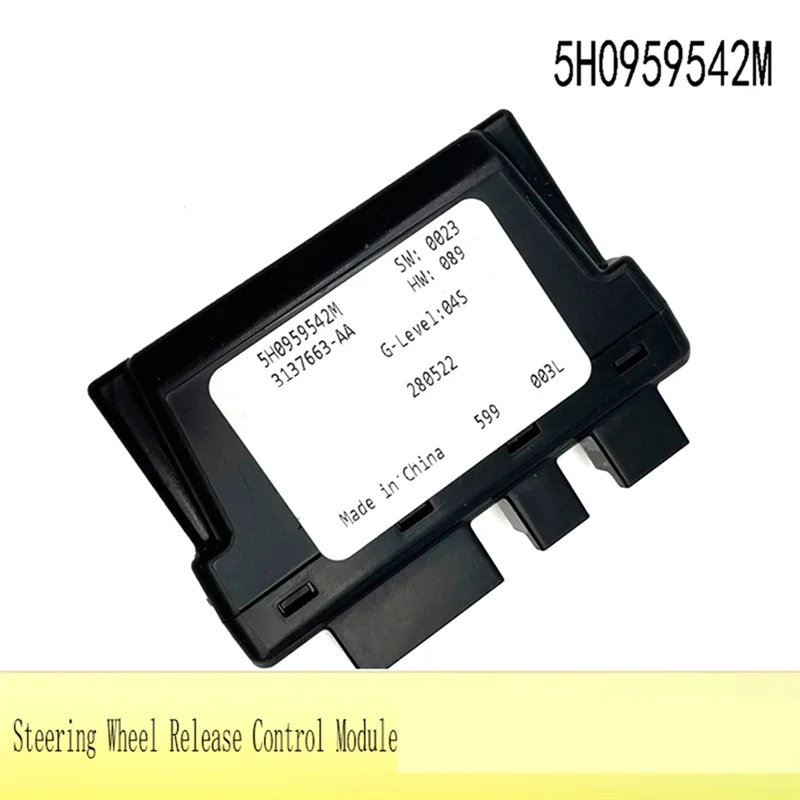 Modulo di controllo del rilascio del volante per VW EVO Golf Polo Tiguan MK Arteon Modulo di controllo del riconoscimento tattile 5H0959542M