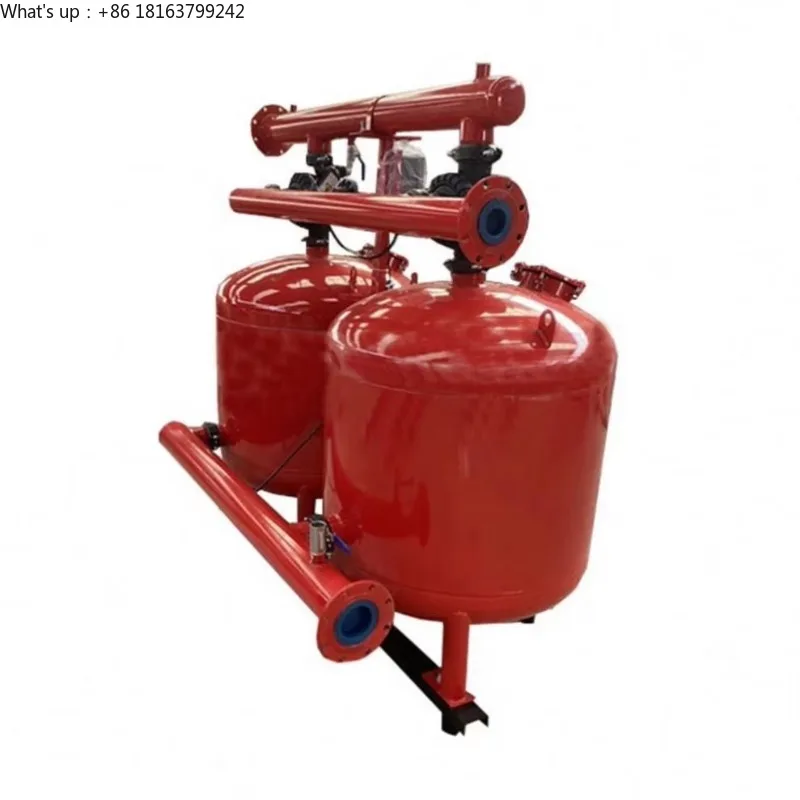 

Промышленный механический песчаный фильтр для системы очистки воды Фильтр с активированным углем Многофункциональный фильтр Промышленное удаление утюга