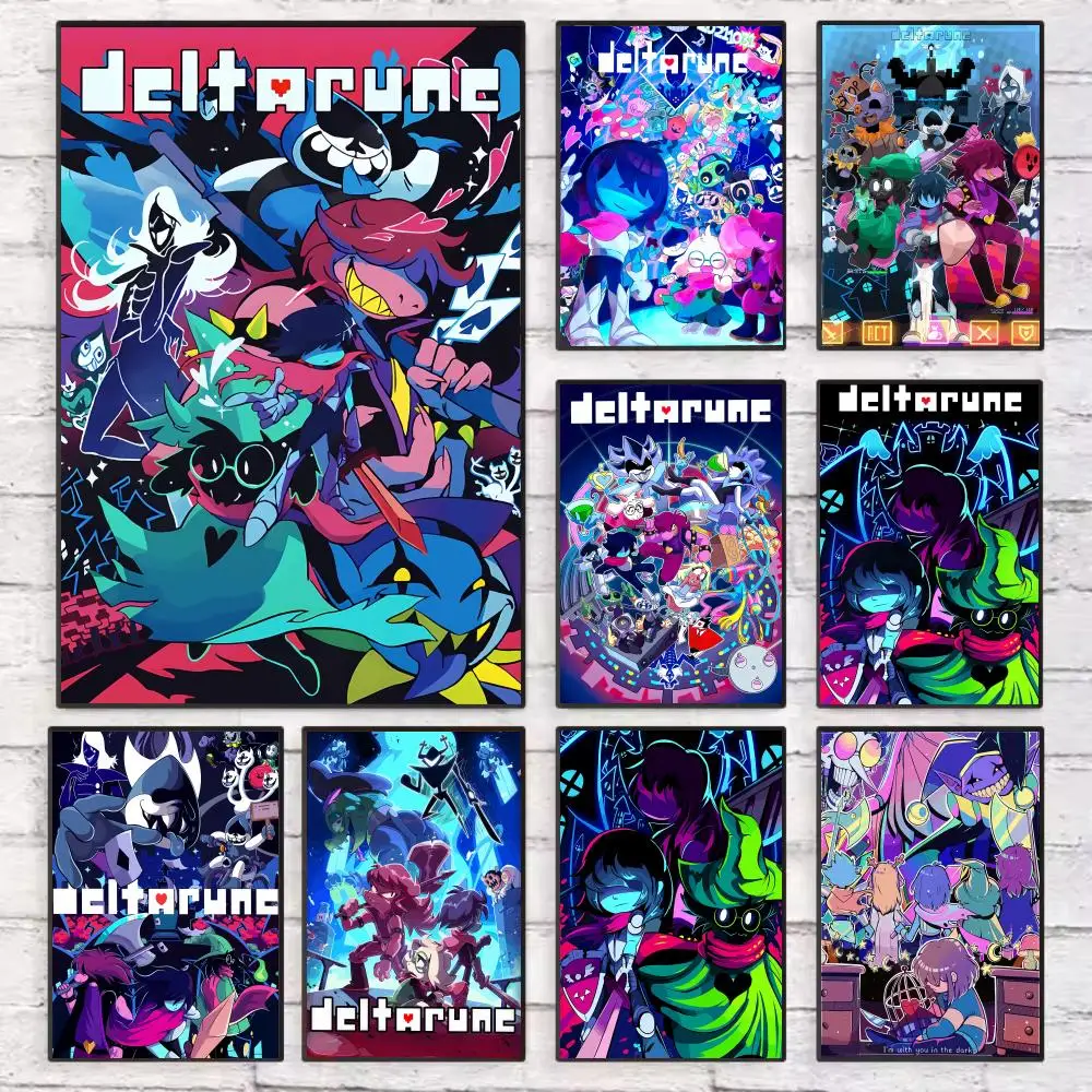 Плакат игры D-DeltaruneES, настенное искусство, подарок для дома