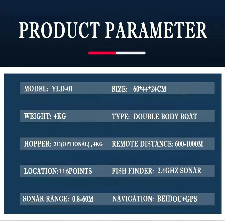 ใหม่โรงงานขายส่งเหยื่อตกปลาเรือ Gps และ Sonar 1000M Rc เหยื่อตกปลาเรือปลาคาร์พตกปลา Gps เหยื่อเรือ