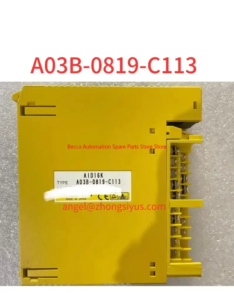 

Used A03B-0819-C113 IO module