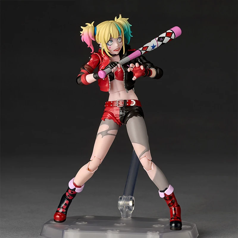 In Stock Kaiyodo Harley Quinn Movability Model Toys Revoltech AMAZING YAMAGUCHI Suicide Squad The Clown's Girl view 4