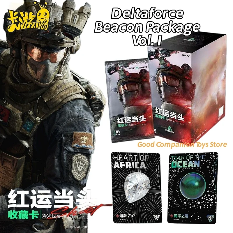 autentico-kayou-deltaforce-good-luck-is-coming-collection-card-beacon-package-vol1-heart-of-africa-medusa-anime-peripheral-gifts