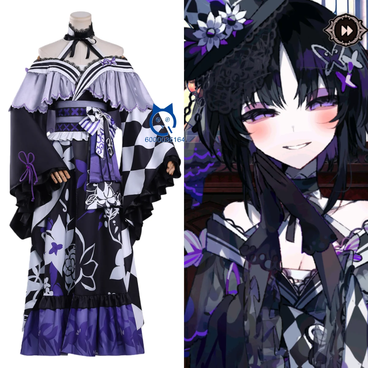 أزياء الفتاة السحرية المحاكمة التأثيرية أزياء أنيمي Magu Houshou ملابس لعب الأدوار فستان مثير أنيق للنساء حفلة كوميك كون