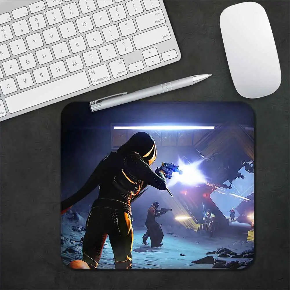 Cool Sci-fi shooting Destinys 2 Gaming Mouse Pad XS Small Mousepad For PC Gamer Desktop Decoration Office Mouse Mat Deskmat Rug