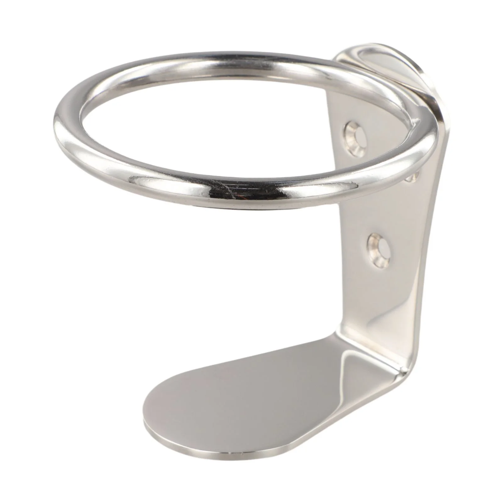 316 Stainless Steel Wall Mount Cup Holder For Boat Yacht RV Marine Grade Drink Bottle Holder Rust Proof Can Rack For Cabin Cockp